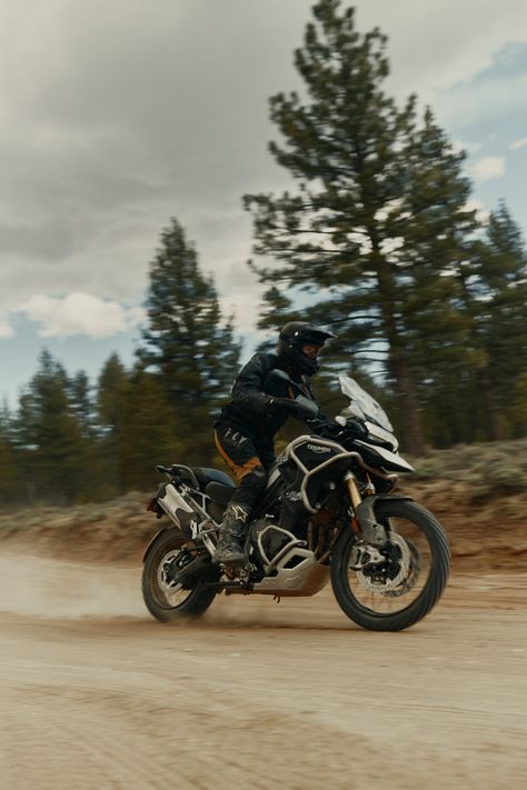 The Triumph Tiger 1200 Rally Pro is built for all roads. The all-new globe-busting, desert-crossing, mountain-conquering, adventure champion. @alpinestarsadventure #AstarsAdventureTour Photo by John Ryan Hebert Triumph Tiger 1200 Explorer, Adv Bikes, Adv 160, Tiger 1200, Motor Cycles, Triumph Tiger, Triumph Motorcycles, Off Road Adventure, The Tiger