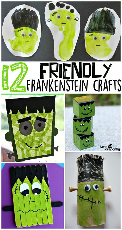 Here is a bunch of halloween crafts for kids to make! You will find pumpkins, ghosts, black cats, and more spooky art projects! These are all easy and cheap to make as well. Frankenstein Crafts For Kids, Warty Pumpkins, Halloween Frankenstein Craft, Frankenstein Craft, Halloween Crafts For Kids To Make, Cute Frankenstein, Southern Porch, Crafty Morning, October Crafts