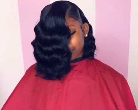 If you like what you see,follow me for more‼️PIN: dominiquemae390✨ & On my IG: only1_queenk❤️ Hair Laid, 20th Birthday, Hair Game, Love Hair, Black Girls Hairstyles, Hair Bundles, Body Wave, Gorgeous Hair, Prom Hair