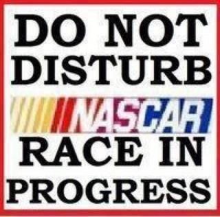 Do Not Disturb. Nascar Quotes, Car Inspection, Racing Quotes, Don't Disturb Sign, Nascar Race, Stock Car Racing, Kyle Busch, Dale Jr, Nascar Drivers