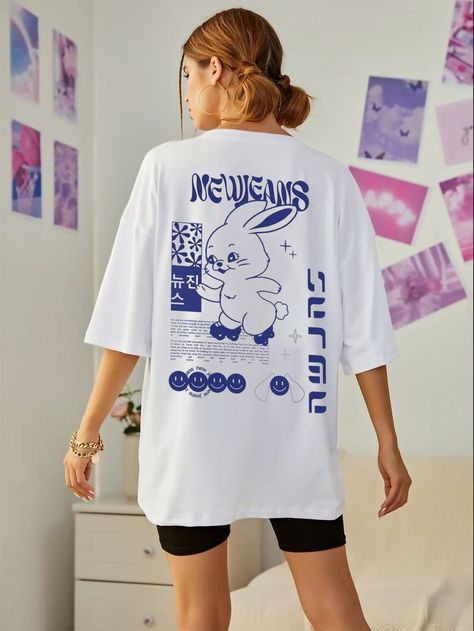 Newjeans Graphic Tshirt, Newjeans Tshirt, New Cute Simple Tshirt Designs, Newjeans Tshirt Design, Japanese Tshirt Design Graphic Tees, Kpop Shirt Ideas, Diy Tshirts Ideas Graphic Tees, Korean Tshirt Design, Newjeans Tshirt, Kpop Tshirt Designs, Newjeans Clothes