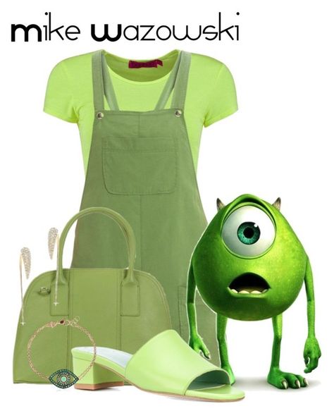 "Mike Wazowski" by sjade9 ❤ liked on Polyvore featuring Boohoo, Elizabeth and James, INC International Concepts, Hadaki, Maryam Nassir Zadeh, Netali Nissim, modern, disney, monstersinc and disneybound Mike Wazowski Disneybound, Mike Wazowski, Modern Disney, Maryam Nassir Zadeh, Monsters Inc, Elizabeth And James, Inc International Concepts, Ootd, Luxury Fashion