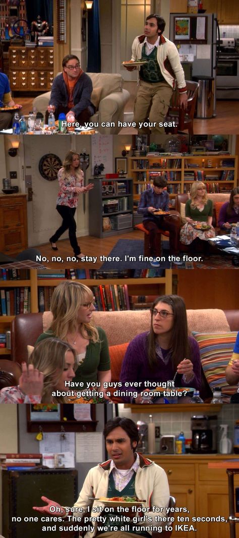 TVGag - Funny TV Quotes and hilarious Gifs The Big Bang Theory Quotes, Rajesh Koothrappali, Bernadette Rostenkowski, Big Bang Memes, Funny Tv Quotes, Big Bang Theory Memes, Big Bang Theory Quotes, Head Memes, Theory Quotes