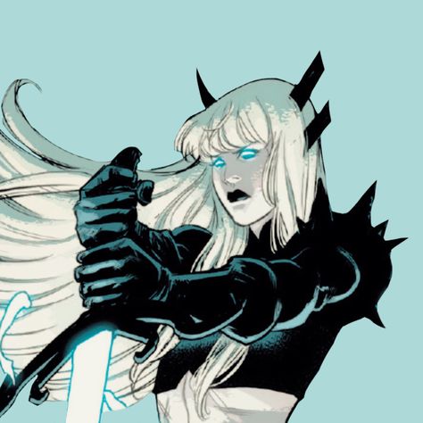 Magik Comic, Ilyana Rasputin, Marvel Magik, Comic Hair, Illyana Rasputin Magik, Spider Society, Magik Marvel, Illyana Rasputin, X Men Comics