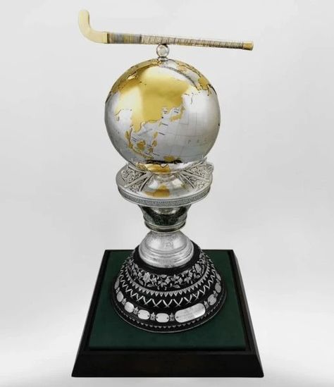 Restorers of the Hockey World Cup Trophy - Thomas Lyte Trophy Stand, Trophy Base, Afc Asian Cup, Summer Reception, Hockey World Cup, Trophy Case, Sports Trophies, World Cup Trophy, Continents And Oceans