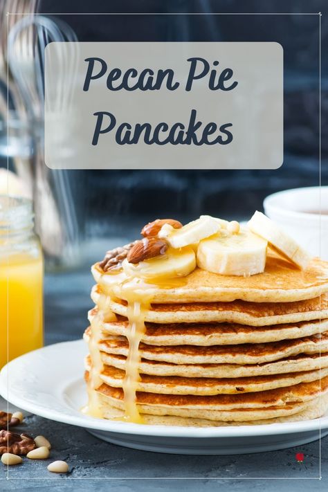 Fancy Breakfast, Breakfast Recipies, Healthy Pancakes, Fall Morning, Cream Cheese Spreads, Pecan Pie Recipe, Sugar Free Syrup, Coffee Cakes, Sugary Food