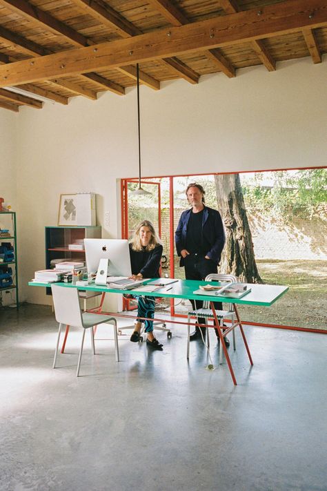 Baroque Minimalism: A Conversation With Muller Van Severen - IGNANT Baroque Interior, Muller Van Severen, School Of Arts, Marble Box, Bold Artwork, Support Structure, Abstract Painters, Interior Deco, Studio Space