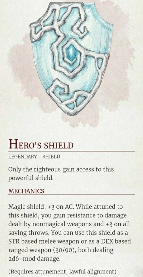 Dnd 5e Homebrew Shield, Dnd Paladin Items, Dnd Homebrew Shield, Dnd Shield Homebrew, Dnd Shield, D&d Items, Shield Dnd, Dnd Character Maker, Dnd Armor