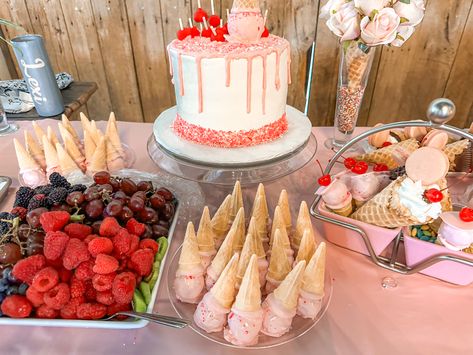 Bridal Shower Love Is Sweet, Dessert Bridal Shower Theme, Scooped Up Bridal Shower Theme Food, Adult Ice Cream Party, She’s Been Scooped Up Bridal Theme, Ice Cream Theme Bridal Shower Ideas, Bridal Shower Ice Cream Theme, Shes Been Scooped Up Bridal Shower Ideas, Ice Cream Themed Bridal Shower Ideas