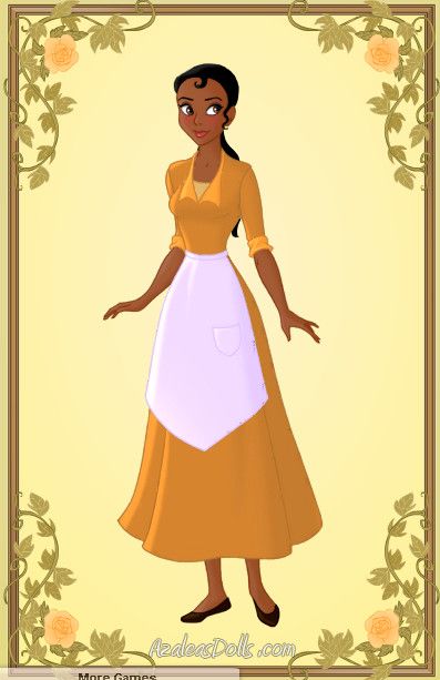 Tiana Yellow Dress, Disney Princess Yellow, Disney Aprons, Tiana Costume, Rich Guy, Tiana Dress, Yellow Apron, Princesa Tiana, Disney Princesses And Princes