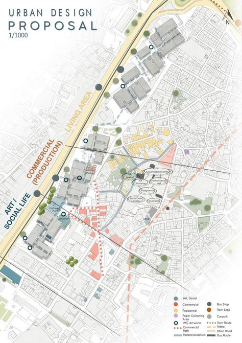 Site Plan Urban Design, Street Diagram Architecture, Urban Design Strategy Diagram, Urban Analysis Diagram Graphics, Concept Plan Urban Design, Transportation Analysis Urban Planning, Site Surrounding Analysis, Urban Analysis Map, Location Analysis Architecture