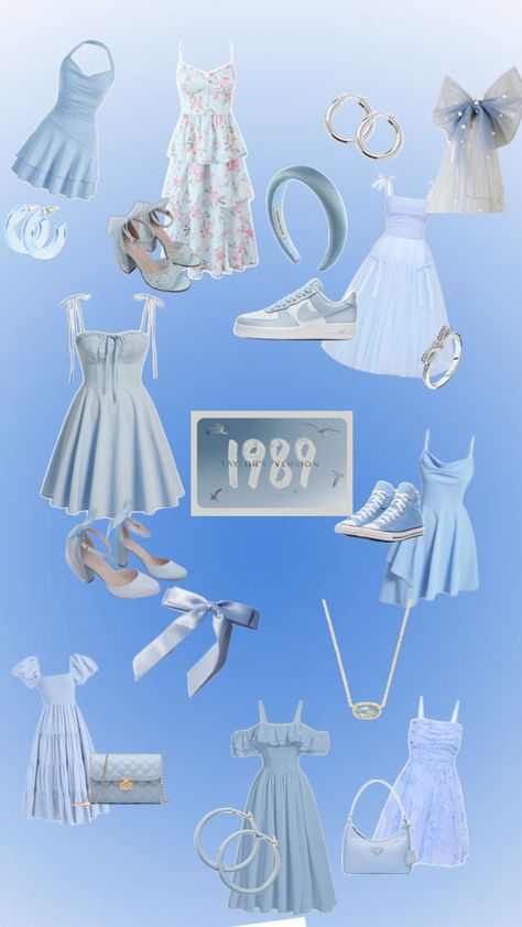 1989 Concert Outfit Ideas, Lover Era Tour Outfit Ideas, Eras Tour Outfits Based On Lyrics, Taylor Swift 1989 Eras Tour Outfits, Eras Tour Outfit Inspired, Eras Tour Inspired Outfits, 1989 Inspired Outfits, 1989 Eras Tour Outfit Ideas, 1989 Outfits Taylor Swift