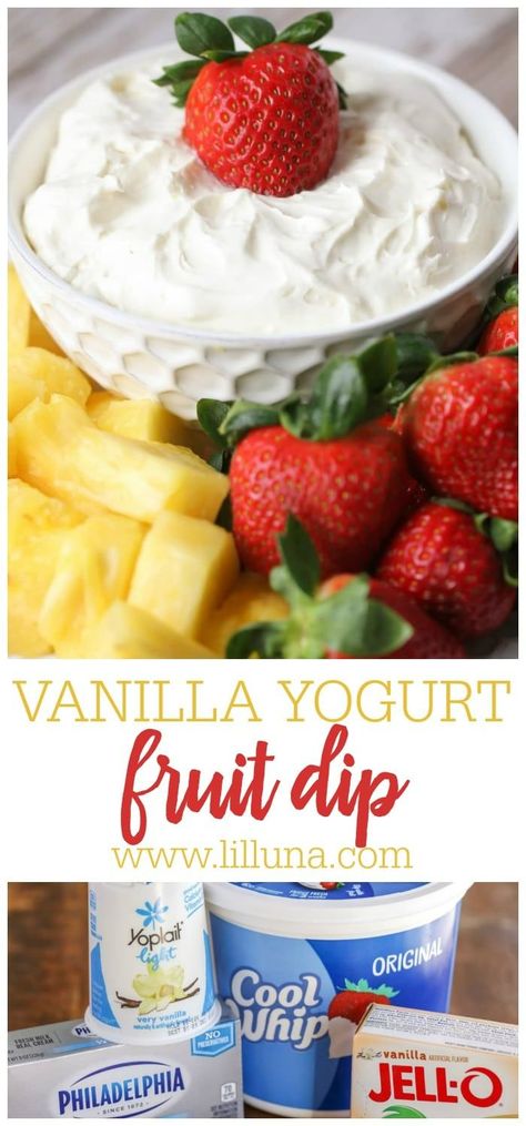 Vanilla Fruit Dip, Strawberry Fruit Dips, Yogurt Fruit Dip, Pizza Fruit, Easy Fruit Dip, Fruit Dips, Pizza Sugar Cookie, Chips Dip, Best Fruit Salad