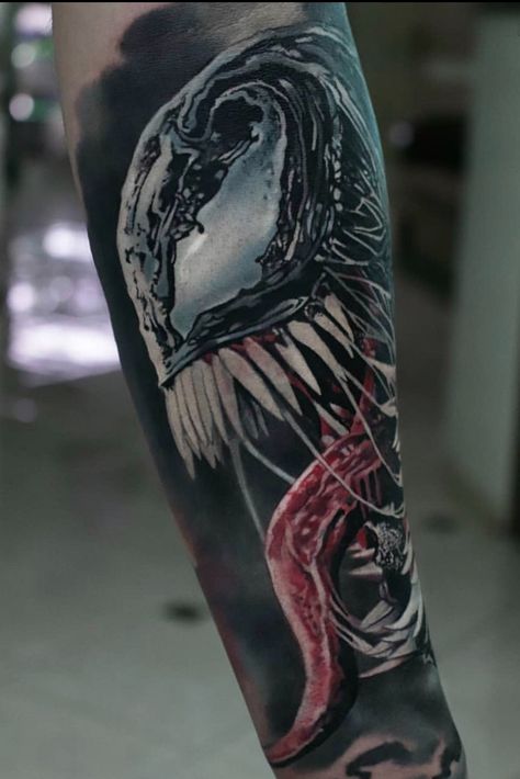 Tattoo uploaded by Roma Saenko • #basalttattoo #venom #venomtattoo #MarvelTattoo #marvel #colourtattoo #realismtattoo #realism • Tattoodo Venom Tattoo Ideas, Venom Tattoo, Marvel Tattoos, Tattoo Ideas For Women, Realism Tattoo, Tattoo Stencils, Color Tattoo, Venom, Realism