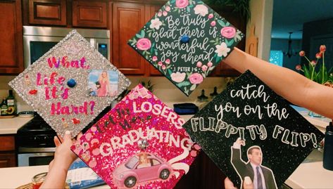 Elle Woods Grad Cap, Elle Woods Party, Elle Woods Graduation Cap, Legally Blonde Graduation Cap, Elle Woods Graduation, Bible Verse Pink, Senior 25, Graduation Hats, College Grad Cap Ideas