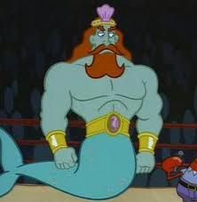 King Neptune King Neptune Spongebob, Goo Lagoon, King Neptune, Pineapple Under The Sea, Spongebob Squarepants, The Supreme, Nickelodeon, Under The Sea, Ronald Mcdonald