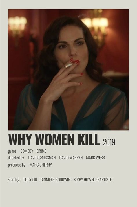 why women kill tv show minimalistic polaroid poster by 💛raphinhas💛 Minimalistic Polaroid Poster, Romcom Movies, Movies To Watch Teenagers, Movie Hacks, New Movies To Watch, Girly Movies, Great Movies To Watch, Polaroid Poster, Film Posters Vintage