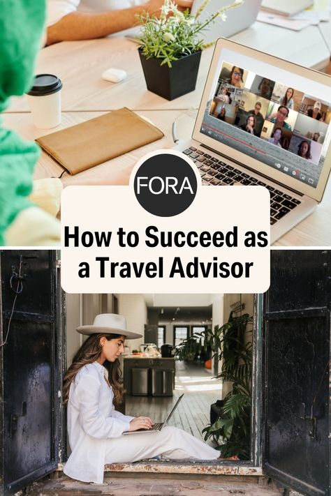 How To Get Clients As A Travel Agent, Travel Agent Marketing Ideas Tips, Travel Advisor Branding, Travel Agent Content Ideas, Becoming A Travel Agent, Travel Agent Tips, Travel Advisor Aesthetic, How To Become A Travel Agent From Home, How To Become A Travel Agent