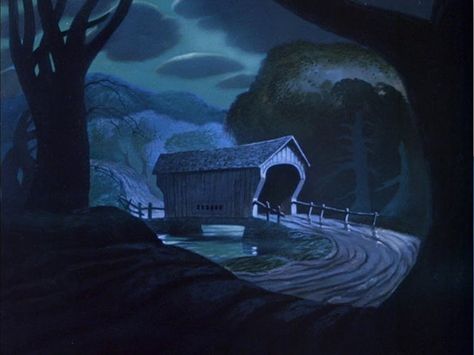 Animation Backgrounds - Album on Imgur Sleepy Hollow Disney, Sleepy Hollow Halloween, Scooby Doo Mystery Incorporated, The Legend Of Sleepy Hollow, Legend Of Sleepy Hollow, Disney Crossover, Animation Storyboard, Hollow Art, Headless Horseman