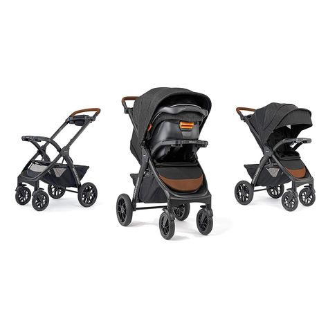 Chicco Bravo Primo Trio Travel System, Quick-Fold Stroller with Chicco KeyFit 35 Zip Extended-Use Infant Car Seat and Stroller Combo | Springhill/Black Toddler Stroller, Extended Rear Facing, Car Seat And Stroller, Travel Systems For Baby, Infant Car Seat, Stroller Cover, Travel System Stroller, Travel System, Baby Store