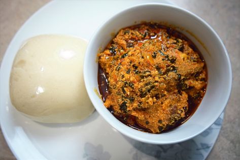 How to Cook Delicious Nigerian Egusi Soup Fufu And Egusi Soup, Egusi Soup Nigerian Food, Egusi Soup, Cow Meat, Melon Seeds, Drivers Permit, Seafood Stew, Nigerian Food, Savory Soups