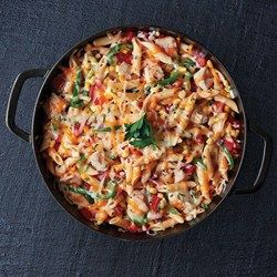 Cheesy Tex Mex Chicken Penne - Allrecipes.com Creamy Tuscan Chicken, Tuscan Chicken Pasta, Chicken Penne, Cook Dinner, Tuscan Chicken, Work Meals, Chicken Dinners, Instapot Recipes, Instant Pot Pressure Cooker