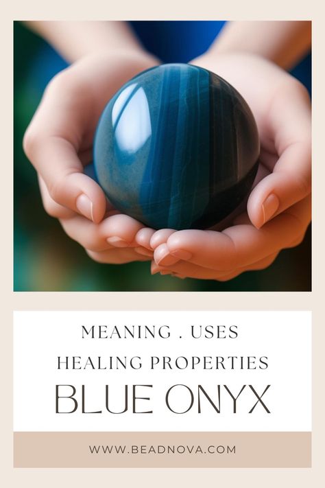 Bands of blue hues are intermingled; therefore, the beauty of the blue onyx may be credited to Gaia only in part. Read on more about the healing powers and applications of this gemstone. Blue Onyx Crystal Meaning, Onyx Meaning, Grid Ideas, Candles Crystals, Onyx Crystal, Blue Onyx, Crystal Grids, Crystal Meanings, Crystals Stones