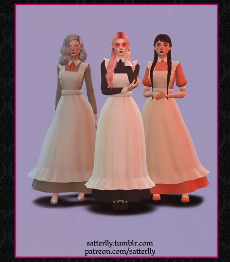 Sims 4 Decades Challenge, Sims Medieval, Sims 4 Challenges, Sims 4 Mm Cc, Sims 4 Body Mods, Sims 4 Dresses, Sims 4 Mm, Sims Four, Sims4 Clothes