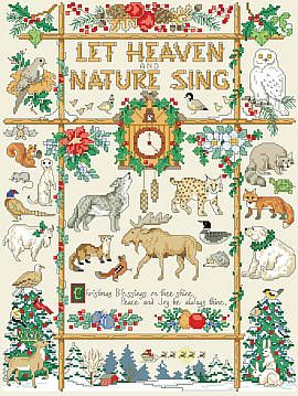 Christmas Sampler, Animal Cross Stitch Patterns, Pola Kristik, Cross Stitch Samplers, Cross Stitch Patterns Christmas, Straight Stitch, Christmas Embroidery, Counted Cross Stitch Patterns, Christmas Cross Stitch