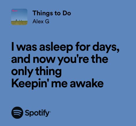 Alex G Widget, Things To Do Alex G, Alex G Poster, Alex G Lyrics, Initials Tiktok, Random Widgets, Blue Lyrics, I Wait For You, Artist Humor