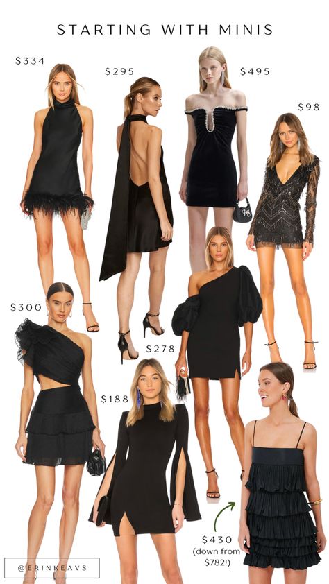 Timeless Cocktail Dresses, Hot Cocktail Dress, Cocktail Party Wedding Dress, Black Dress Looks Classy, Black Classy Dress Short, Vegas Cocktail Attire, Cocktail Dress Party Outfit, Black Mini Cocktail Dress, Cocktail Black Dress Outfit