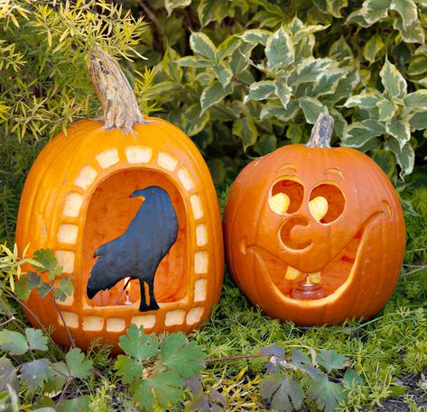 Happy Pumpkin Faces, Fall Pumpkins Painting, Unique Pumpkin Carving Ideas, Pumpkin Carving Stencils Free, Pumpkin Stencils Free, Halloween Pumpkin Stencils, Pumpkin Carving Stencils, Disney Pumpkin Carving, Halloween Decor Diy