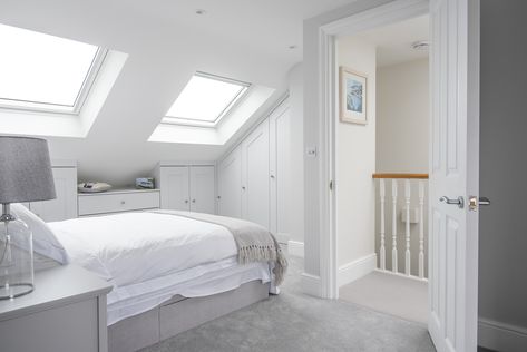 Brief: To design and build a rear dormer and l-section loft conversion to a Victorian terraced home on Himley Road in Tooting. Loft Conversion Plans, Loft Room Ideas, Dormer Bedroom, Loft Conversion Bedroom, Dormer Loft Conversion, Loft Extension, Manhattan Loft, Loft Conversions, Loft Bathroom