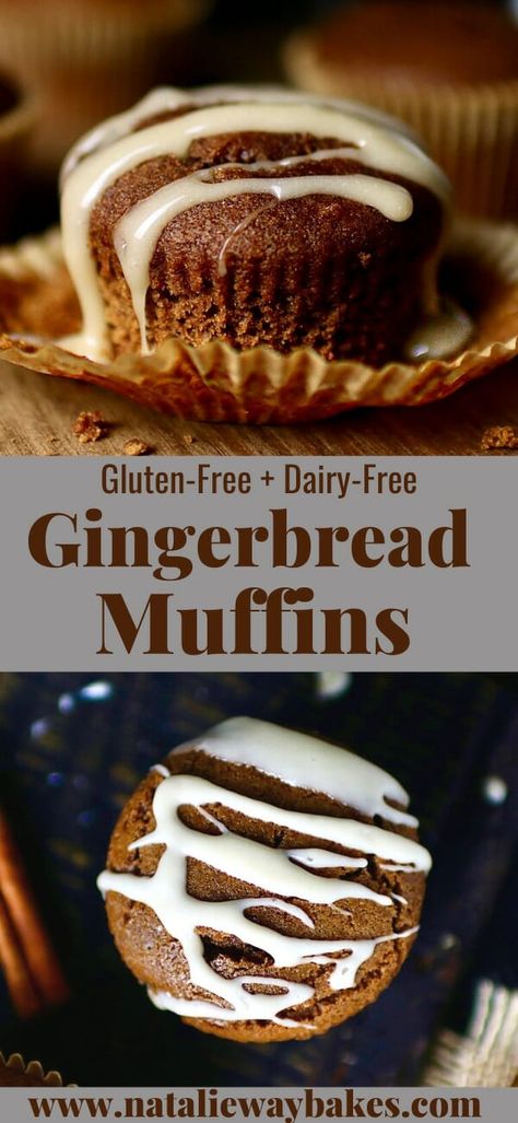 gluten-free gingerbread muffins Gingerbread Muffins Recipe, Moist Gingerbread, Gf Muffins, Alpha Gal, Gingerbread Muffins, Muffins Gluten Free, Gf Cookies, Gluten Free Gingerbread, Cranberry Muffins