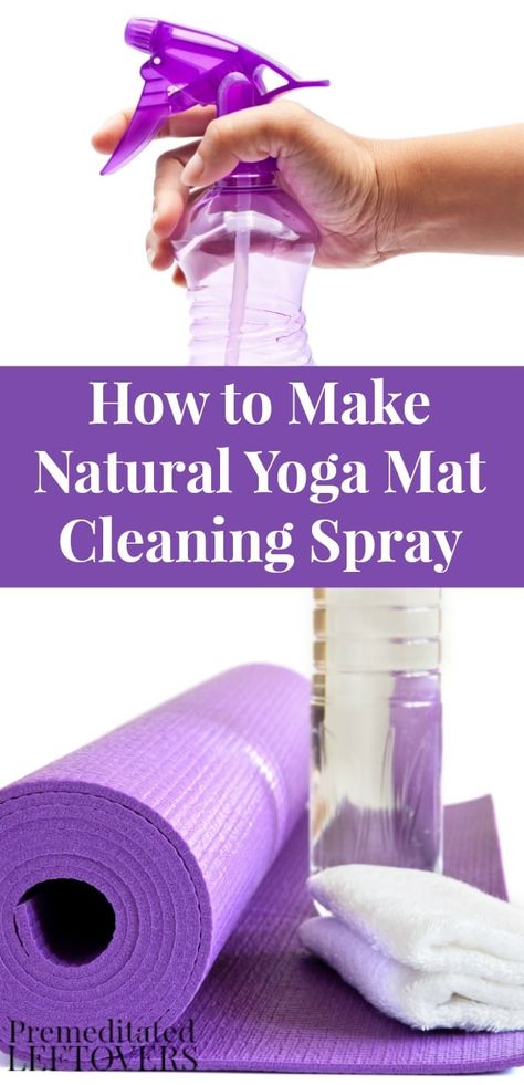 Diy Yoga Mat Cleaner, Yoga Mat Diy, Clean Yoga Mat, Diy Yoga Mat, Yoga Positionen, Yoga Mat Spray, Yoga Mat Cleaner, Natural Yoga Mat, Diy Yoga