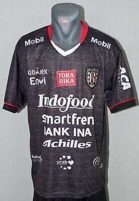 ad eBay - Bali United Football Soccer Jersey Size XL   TEAM: Bali United ITEM SIZE: XL, SHIRT LENGTH: 78 cm, CHEST WIDTH: 58 cm, SLEEVE LENGTH: 45 cm. CONDITION: Excellent condition.   * condition notes: excellent, very good, good, medium, low IF YOU NEED HELP WITH DISMENSIONS, PLEASE TEXT ME We ship all orders Worldwide by standard international mail by avia. Europe 12-25 days. Handling time 1-2 business days. RETURNS: We accept returns withing 30 days after receiving and item. May be charge… Football Memorabilia, Mens Soccer, Football Soccer, Text Me, Soccer Jersey, Football Shirts, American Football, Black Shirt, Bali