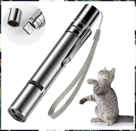 Laser Pointer,Cat Laser Pointer Red LED Light Pointer Cat Toys for Indoor Cats Dogs, Long Range 3 Modes Lazer Projection Play Black Light Flashlight, Cat Laser Toy, Cat Laser, Red Led Lights, Indoor Cats, Laser Pointer, Light Flashlight, Interactive Cat Toys, Laser Lights