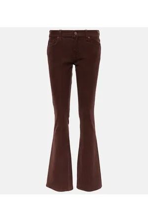 Stylish Flare & Bootcut Jeans in Brown : Buy Your Favorite Brands | FASHIOLA INDIA Golden Sneakers, Balmain Sweater, Levi Denim Jacket, Churidar Suits, Sports Trousers, Sports Skirts, Suits And Jackets, Sport Dress, Swimwear Shorts