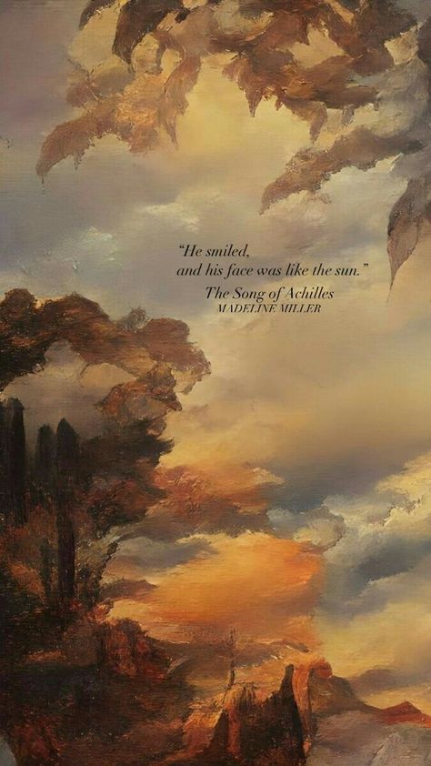 The Song Of Achilles Background, Song Of Achilles Wallpaper Iphone, Song Of Achilles Painting, Song Of Achilles Wallpaper Aesthetic, Achilles Come Down Aesthetic, Yellow Astetic, Achilles And Patroclus Wallpaper, Achilles And Patroclus Aesthetic, The Song Of Achilles Wallpaper