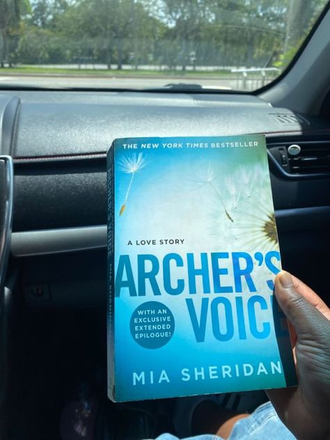 Archers Voice Book, Archer's Voice Book, Archer's Voice, Archers Voice, Mia Sheridan, Books 2022, Kindle Reader, Book Instagram, Book Reading