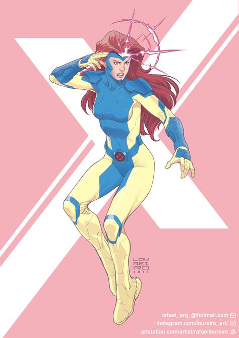 Jean Grey Xmen, X Men Costumes, Marvel Jean Grey, Xman Marvel, Jean Grey Phoenix, Xmen Comics, Arte Nerd, Superhero Characters, Marvel Comic Universe