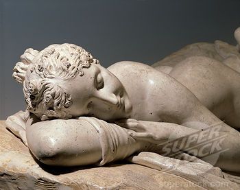 Sleeping Nymph, by Canova Antonio, 1820, 19th Century, plaster. Italy, Veneto, Ancient Greek Sculpture, Antonio Canova, Italian Sculptors, Sculpture Head, Classic Sculpture, Greek Sculpture, Marble Statues, Marble Sculpture, Romantic Art