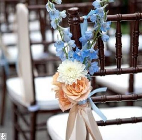 Cute Cornflower Blue and Peach Wedding Color Ideas - ColorsBridesmaid Black Groom And Groomsmen, Wedding Bouquets Black, Bridesmaid Dresses Peach, Peach And Blue Wedding, Blue And Peach Wedding, Blue Peach Wedding, Peach Color Schemes, Wedding Table Toppers, Peach Wedding Colors