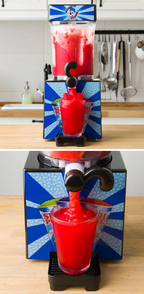 Check out this retro Slush Puppie Slushie Machine! Slush Puppy Machine, Slushie Machine, Super Mario Bros Party, Slush Puppy, Mario Bros Party, Party Projects, Party Room, Must Buy, House Things