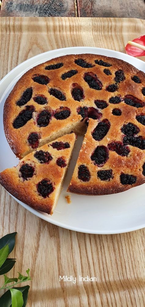 The moist softness that yogurt cakes have are simply the best. Try out this version of mulberry cake with the golden moist pillowy soft yogurt cake. #yogurtcake #mulberry #recipesusingmulberry #berrycake #indianmulberry #fathersdayrecipes #birthdaycakes #bakingrecipes #homebakedcakes Mulberry Cake, Berry Yogurt Cake, Berry Cake, Cracked Egg, Yogurt Cake, Morning Tea, Simply The Best, Parenting Styles, A Teen