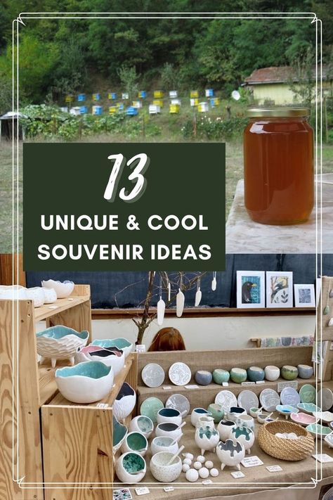 What to Buy As a Souvenir...13 Cool & Unique Travel Souvenir Ideas | This post contains inspiration for awesome and meaningful souvenirs to look for on your travels...no more cheesy or tacky souvenirs! What to buy while traveling, how to find unique souvenirs. Travel tips. Handmade Souvenirs Ideas, Travel Souvenirs Ideas, Cool Souvenirs, Unique Souvenir Ideas, Historical Travel, Handmade Souvenirs, Beach Souvenirs, Souvenir Ideas, Unique Cafe