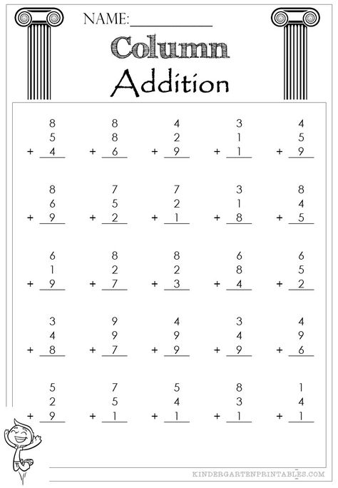 3 addend column addition worksheets 1 Digit Column Addition 1 Digit 3 addends Addition Worksheets First Grade, Column Addition, Math Addition Worksheets, First Grade Math Worksheets, Summer Journal, Addition And Subtraction Worksheets, First Grade Worksheets, 2nd Grade Math Worksheets, 1st Grade Math Worksheets