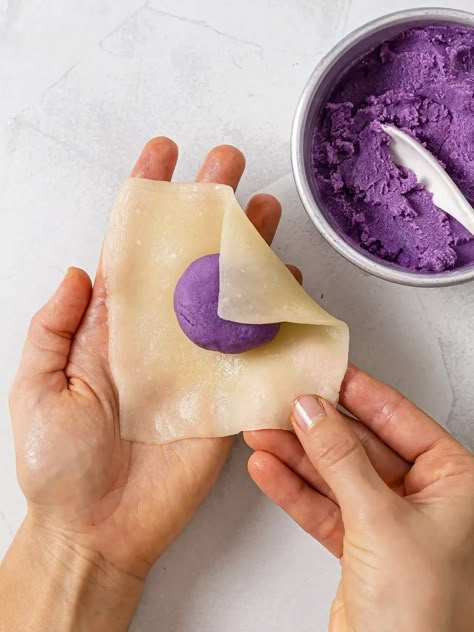 Ube Hopia, Ube Recipe, Ube Dessert Recipe, Ube Dessert, Ube Jam, Filipino Dessert Recipes, Philippine Food, Pinoy Dessert, Ube Recipes