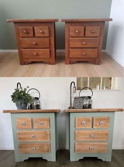 Furniture Makeover Inspiration, Distressed Furniture Diy, Revamp Furniture, Bedroom Furniture Makeover, Refinishing Furniture Diy, Upcycled Furniture Diy, Diy Furniture Renovation, Upcycled Home Decor, Diy Home Furniture