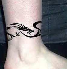 Dragon Bracelet Tattoo, Dragon Arm Band Tattoo, Tattoos For Ankle, Tattoo Designs For Neck, Steve Tattoo, Tacos Ideas, Anklet Tattoo, Perfect Neck, Ankle Bracelet Tattoo